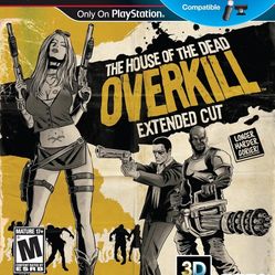 Playstation 3 The House Of The Dead Brand New 
