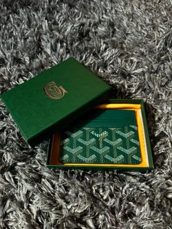 Green Leather Wallet