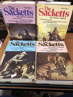 Western Set - Louis L'Amour The Sacketts for Sale in Wichita, KS