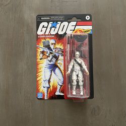 In Hand, Brand New, Never Opened Hasbro G.I. Joe - Retro - Storm Shadow 3.75" Action Figure - Walmart Exclusive