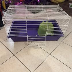 Small Animal Cage With Hideout