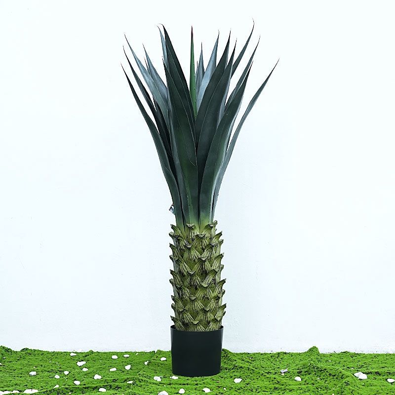 3.8ft Tree Artificial Real Touch Crown Orchid Tropical Green Plant Potted Plant Succulent Plant