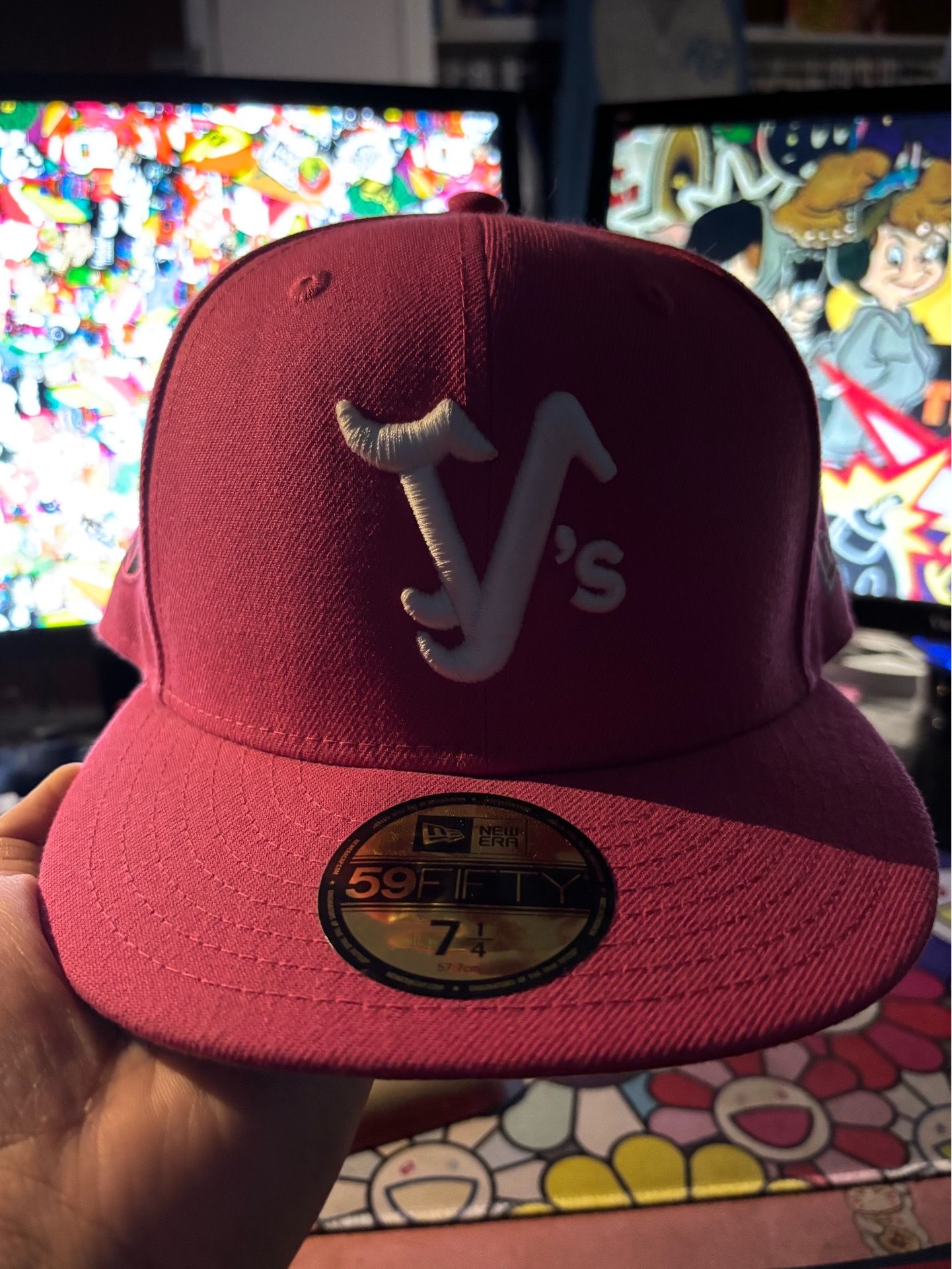 Hot Pink “Vital Worldwide” Fitted Hat