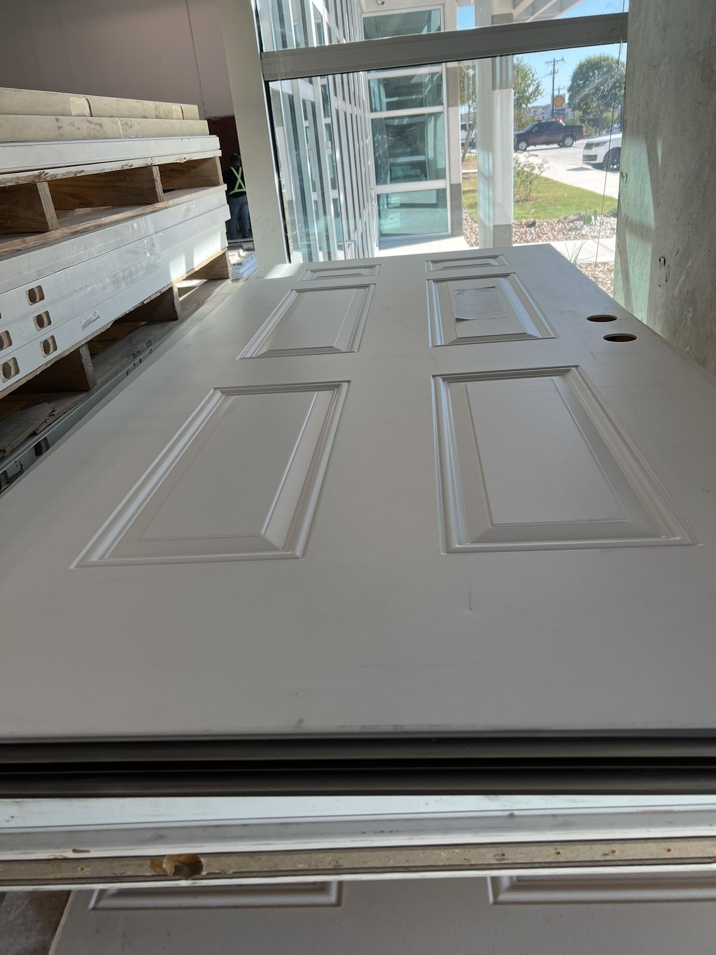 6 Panel Metal Exterior Door