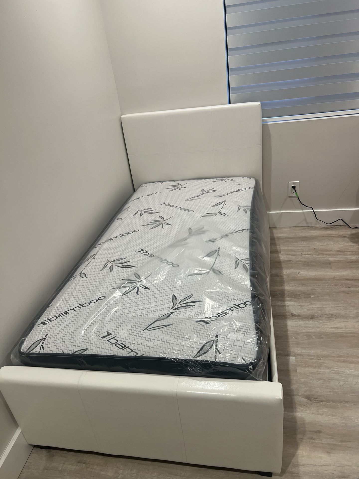 Twin Size Bed Frame With Mattress All New Furniture And Free Delivery