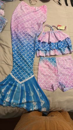 Mermaid swimsuit 6-7
