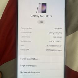 Samsung Galaxy S23 Ultra (t-mobile)