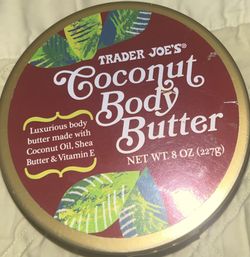 Trader Joe’s Coconut Body Butter $5 Or 3 For $10