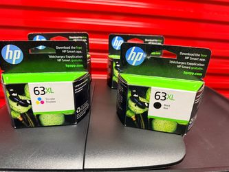 HP 63XL  Ink Cartridges-   New unopened boxes