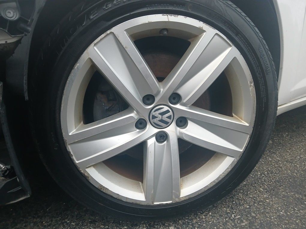 17" VW CC Wheels + TIRES 5x112