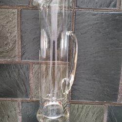 Tall Glass Martini Pitcher