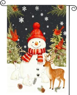 Winter Garden Flag for Outside 2026.1.30