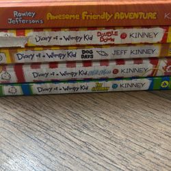4 Diary Of A Wimpy Kid Books
