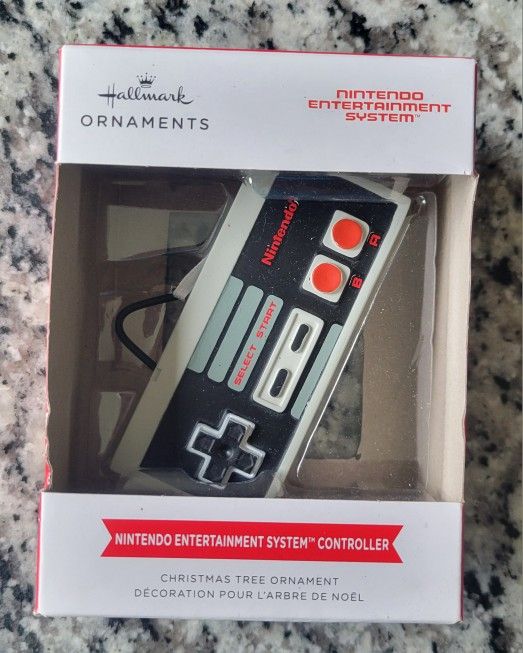Hallmark OG Nintendo Game Controller Christmas Ornament
