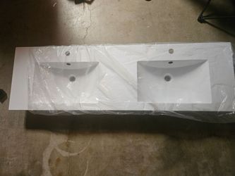 Double Sink For Bathroom New