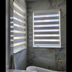 Cortinas Persianas Blinds Zebra Shades Roller Shades Screen O Blackout 