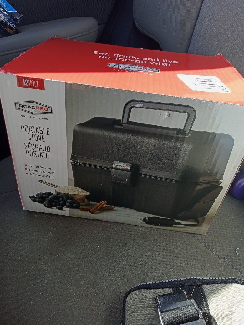 RoadPro Portable Stove – Brand New in Box