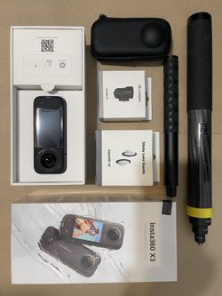 Insta360 X3 + Extras (Open Box)