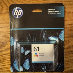 HP 61 Tri-Color Ink Cartridge
