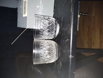 WATERFORD CRYSTAL DOF DRINKING GLASSES 