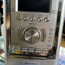 Sony CMT-HP7 Micro Hi-Fi Stereo System Component Home 5 Disc Changer CD Broken