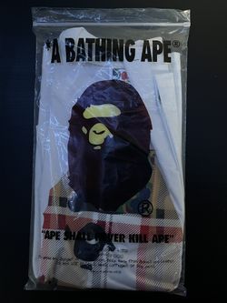 White burberry Ape T