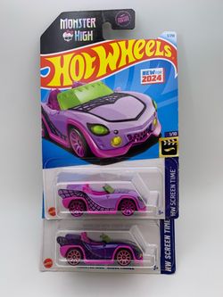Hot Wheels Monster High Ghoul set
