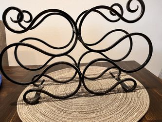 Iron Wine Rack