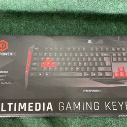 Multimedia Gaming Keyboard Cyberpower Pc