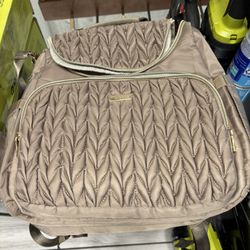 4 in 1 Convertible Diaper Bag Backpack,Waterproof Baby Diaper Bag with Changing Pad,Converts into Baby Tote Bag,Diaper Backpack,Stroller Bag and Cross