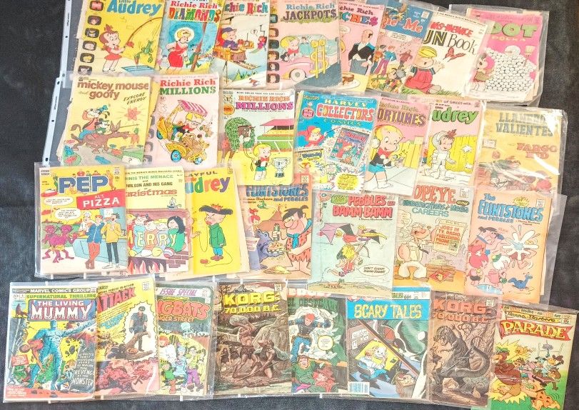 Vintage Silver Comics 