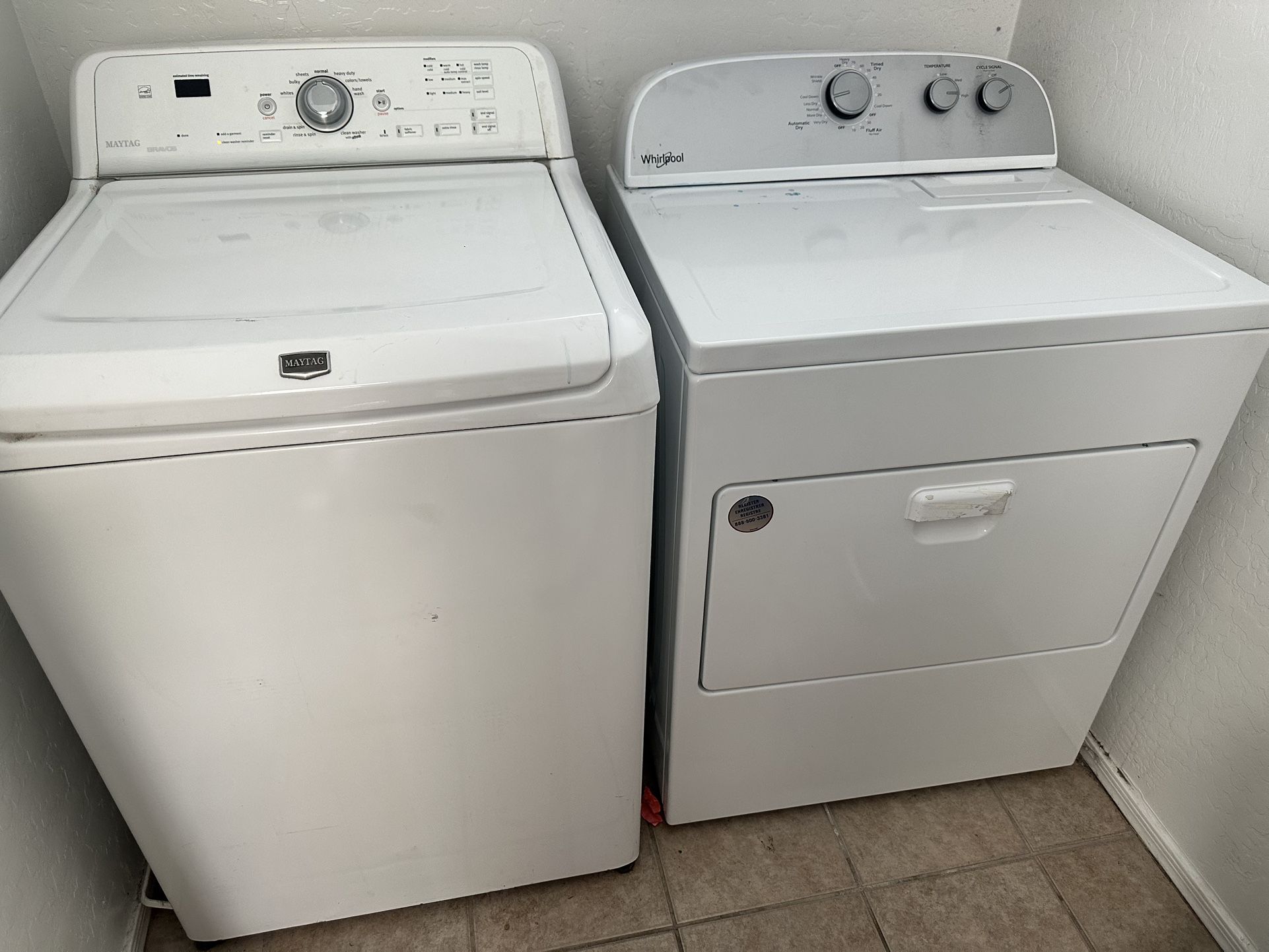 Washer And dryer