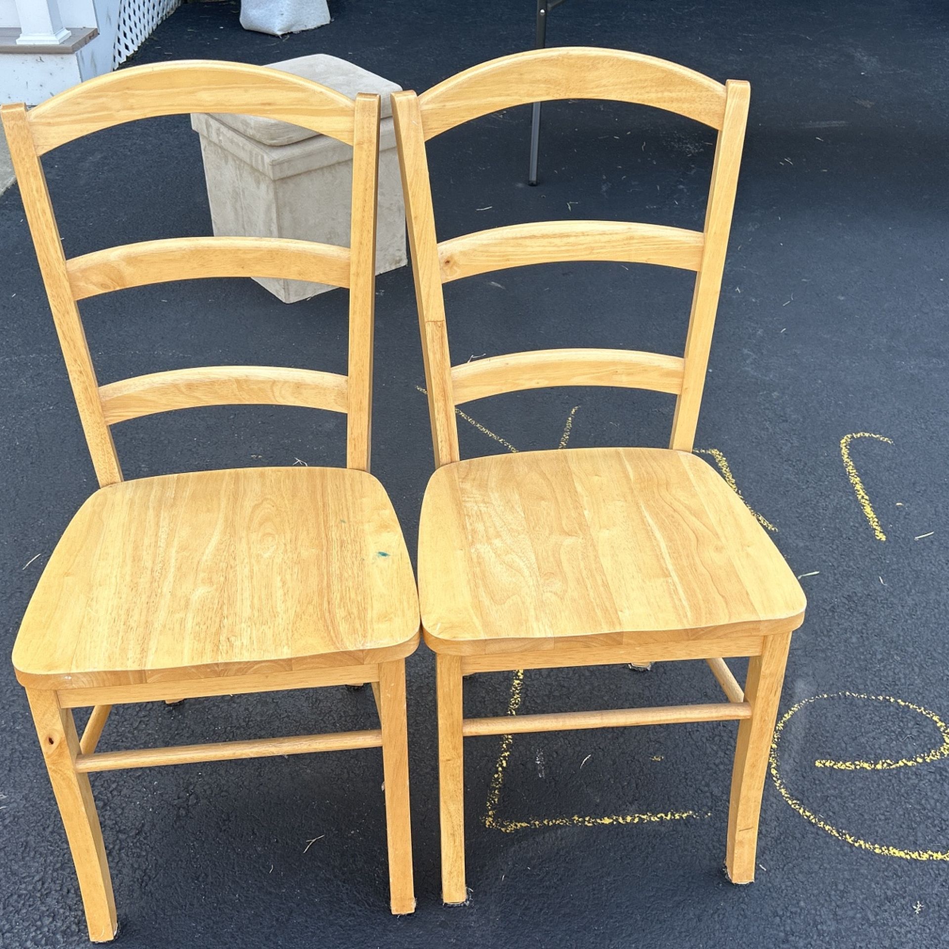 Wooden Chair Set