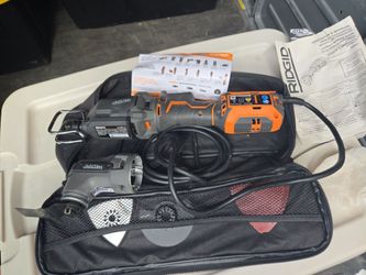 RIDGID OPERATOR'S MANUAL JOBMAX  TM POWER BASE  R2851-SERIES B 120V 60 HZ 4.0 AMP LAKE NEW USED PRICE IS FIRM