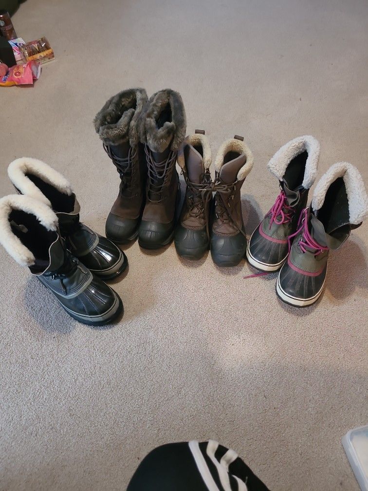 Snow Boots, Sorel, Rei, Baffin