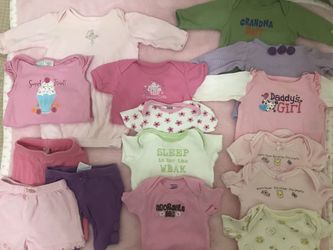 Newborn baby girl clothes