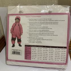 Kids Tuffo 3T Body Suit Protection From The Elements