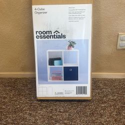 4 Cube Organizer Shelf