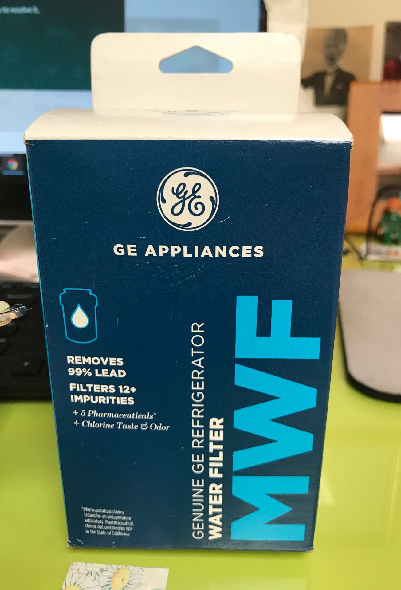 GE refrigerator MWF Water Filter-wrapped & unused