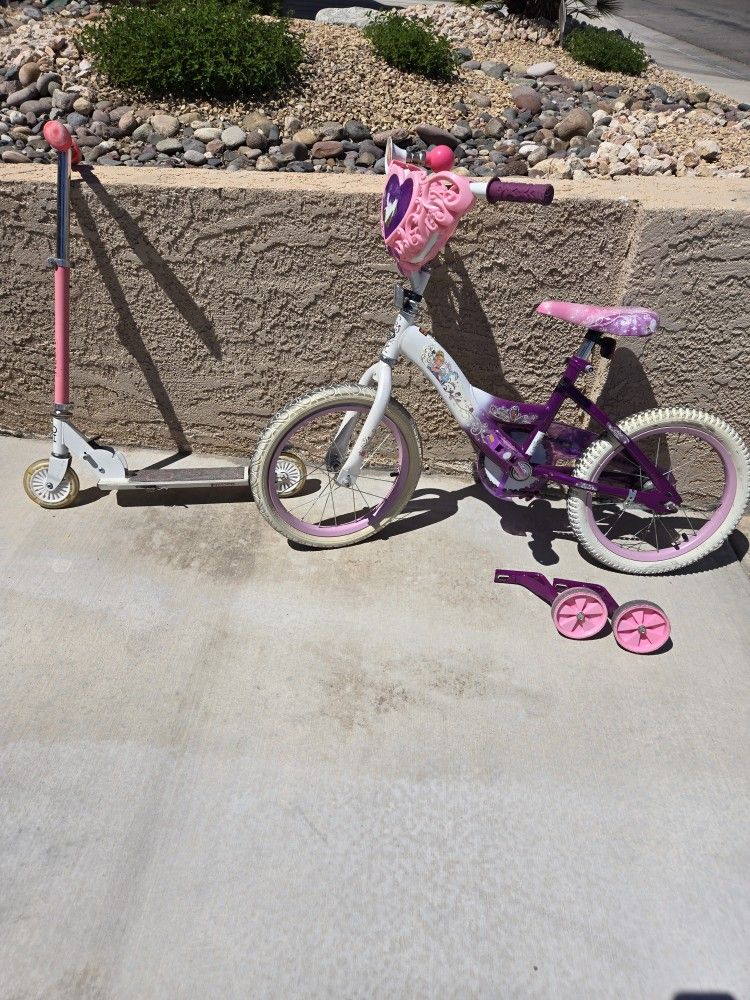 Kids Bike And Scooter