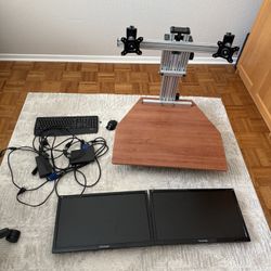 Computer Electronics and Office Setup