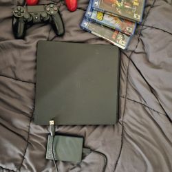 Ps4 Slim Console And 4 Tb HDD
