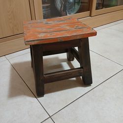 Vintage Plant/Children Stool 10" Tall