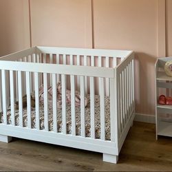 Babyletto 3 in 1 baby crib w/ toddler conversion kit