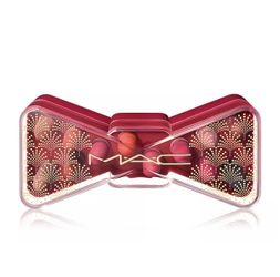 M·A·C Bubbles & Bows Holiday Collection Celebrate In Colour Powder Kiss Lip Vault