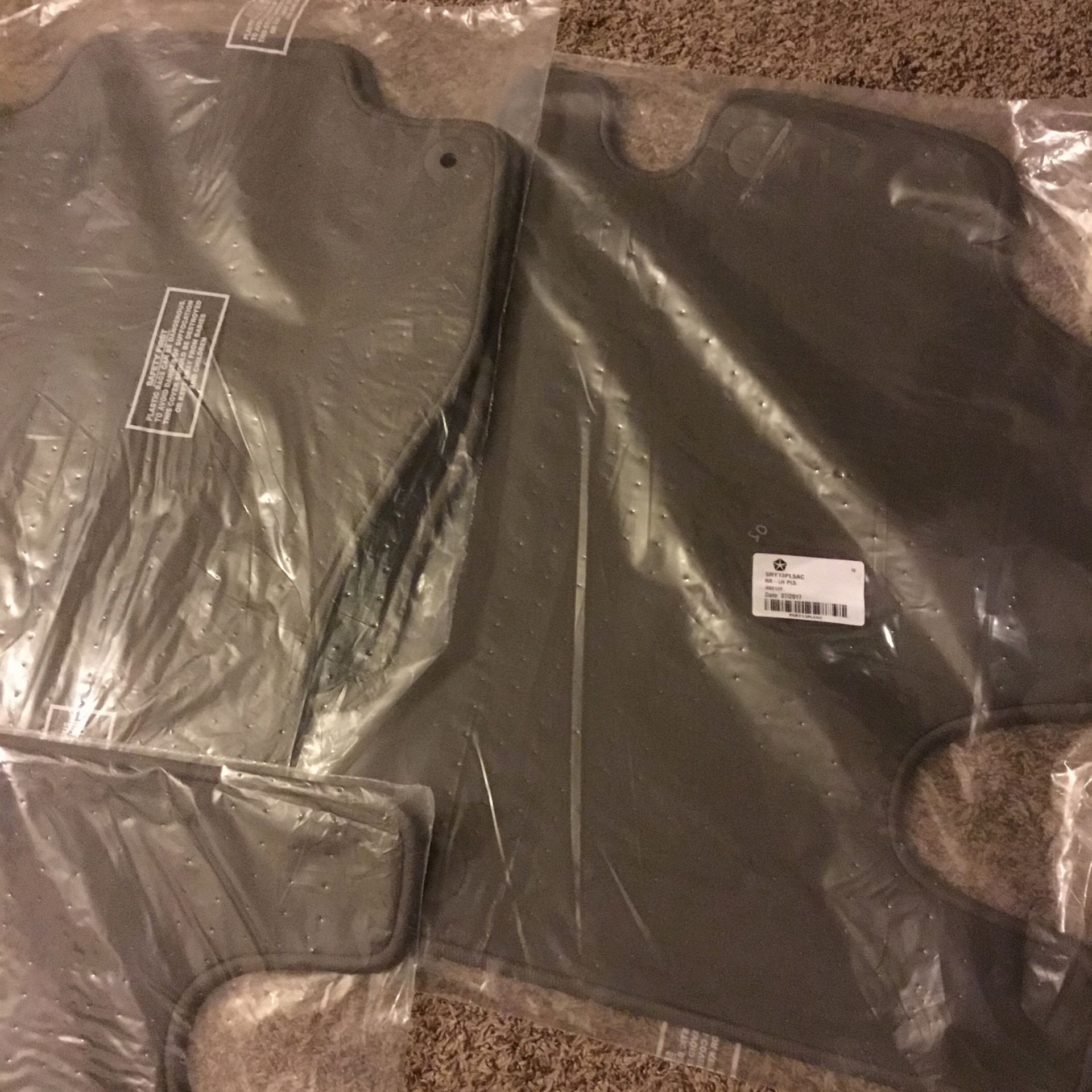 Chrysler Pacifica/Voyager 2018-2020 Floor Mats