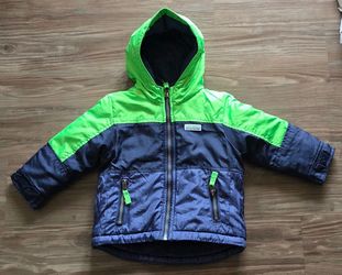 Carters Toddler Boys Snow Suit Jacket Coat Overalls Bibs sz 18 months