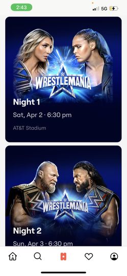 Wrestlemania Tickets 