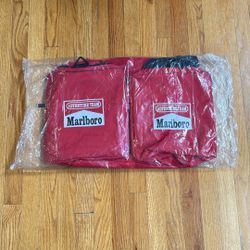 2 Vintage Rare MARLBORO duffle BAGS