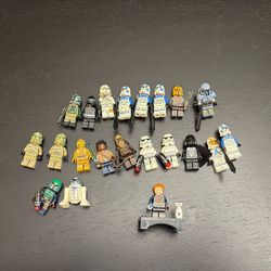 Lego Star Wars Mini Fig Lot
